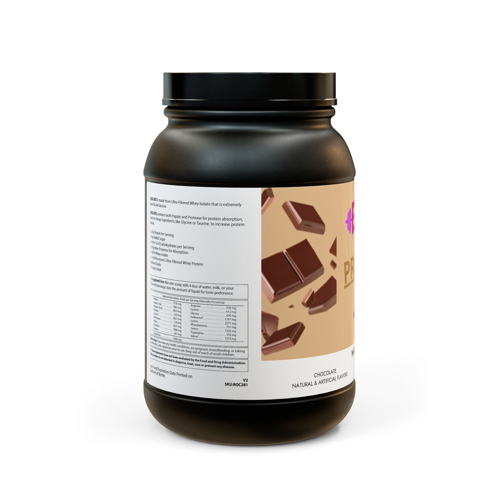 Whey Isolate Protein Supplement (907g, 2lb)