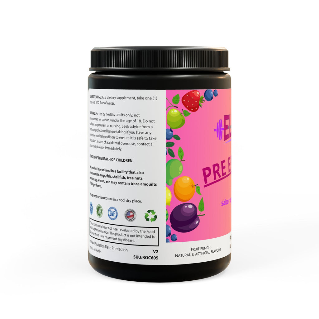 Pre-Workout Supplement, Fruit Punch (204g, 7.1oz)