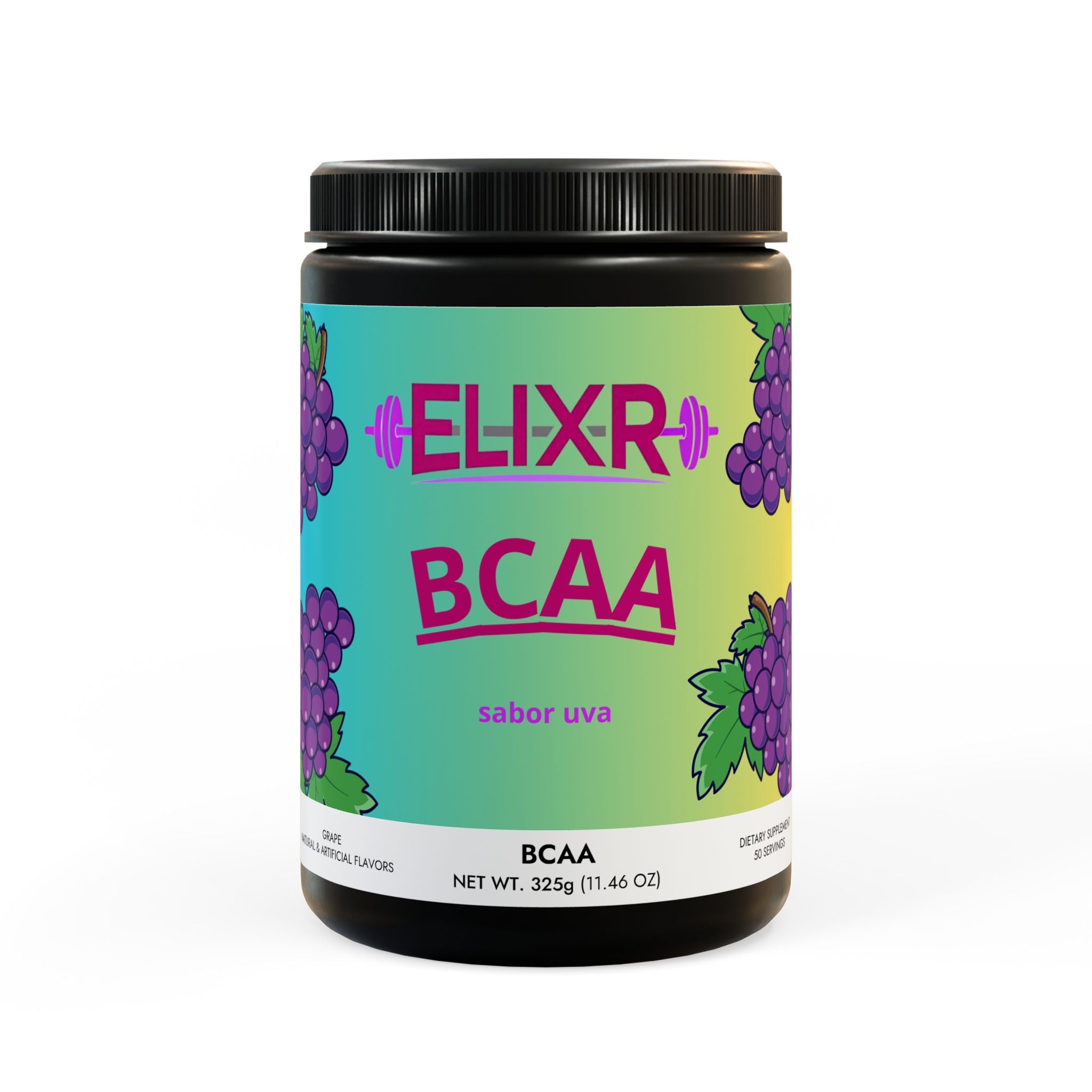 BCAA Supplement, Grape (325g, 11.46oz, 50 servings)